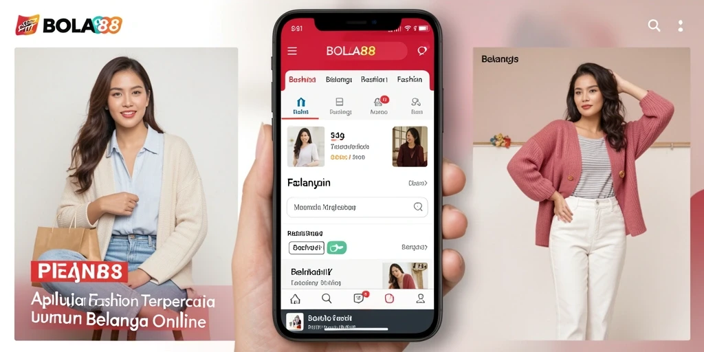 Tampilan antarmuka aplikasi BOLA88 yang stylish dan fungsional.