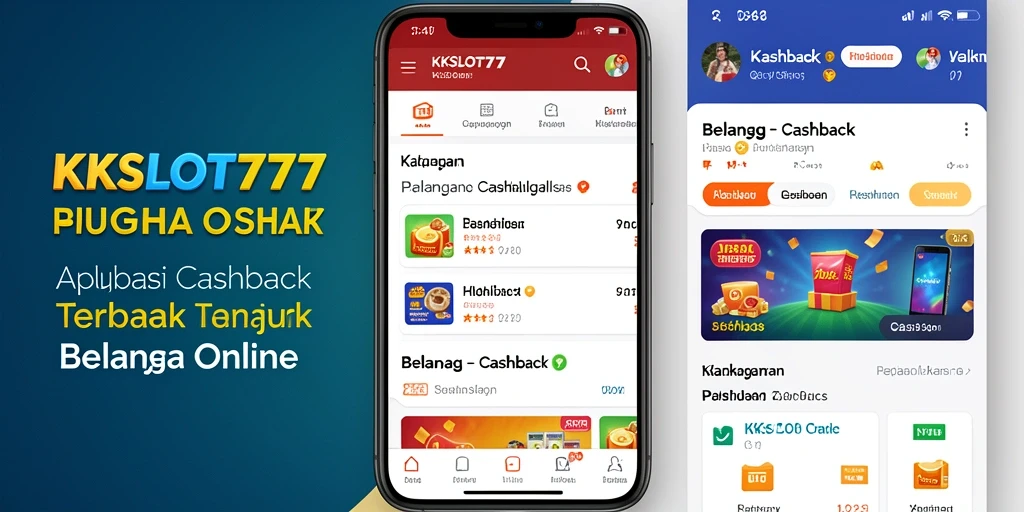 Tampilan antarmuka KKSLOT777 yang user-friendly untuk cashback.